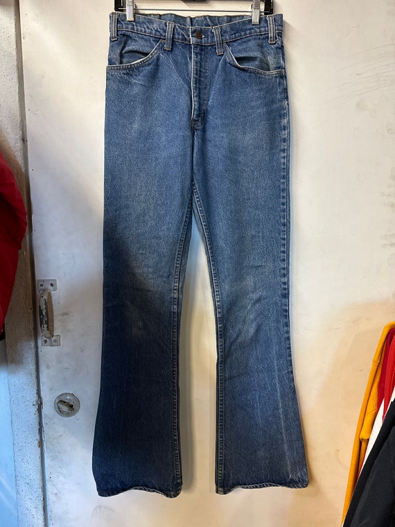 1970s Slim Vintage Levis Flared Jeans