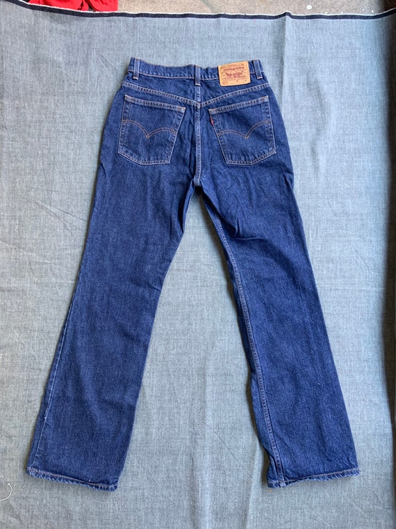 1980s 517 Levis Blue Jeans - image 2