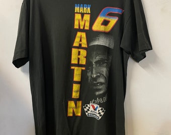 1990s Mark Martin NASCAR T-shirt