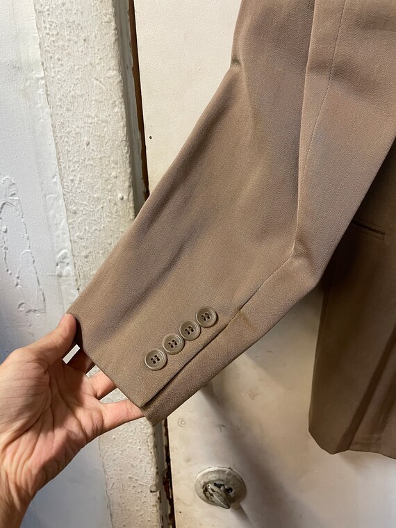 Open Edit 40R Black Double Breasted Sport Coat