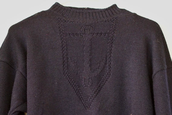 Wool Anchor Sweater View 3