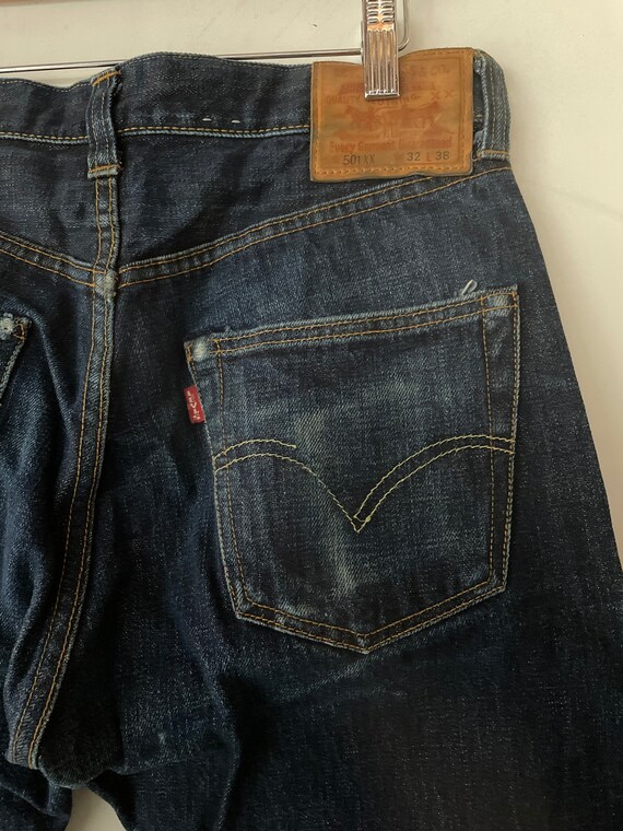 Mens 501XX Big E Levis Jeans - image 5