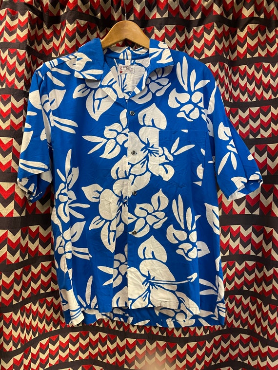 1960s “Pomare-Tahini” Tiki Hawaiian Shirt