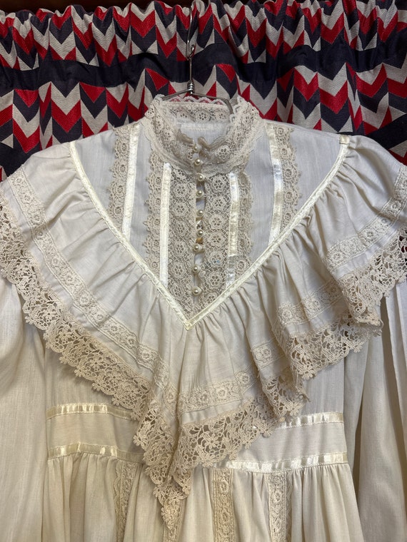 1970s Gunne Sax Bridal Maxi Dress - Gem