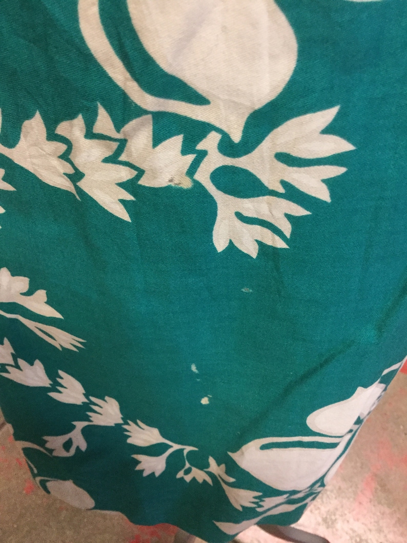 Halter 1960s Hawaiian Sarong Dress image 5