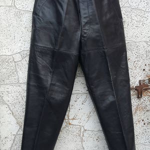 1930's 1940's DEADSTOCK Leather Riding Pants // VERY - Etsy