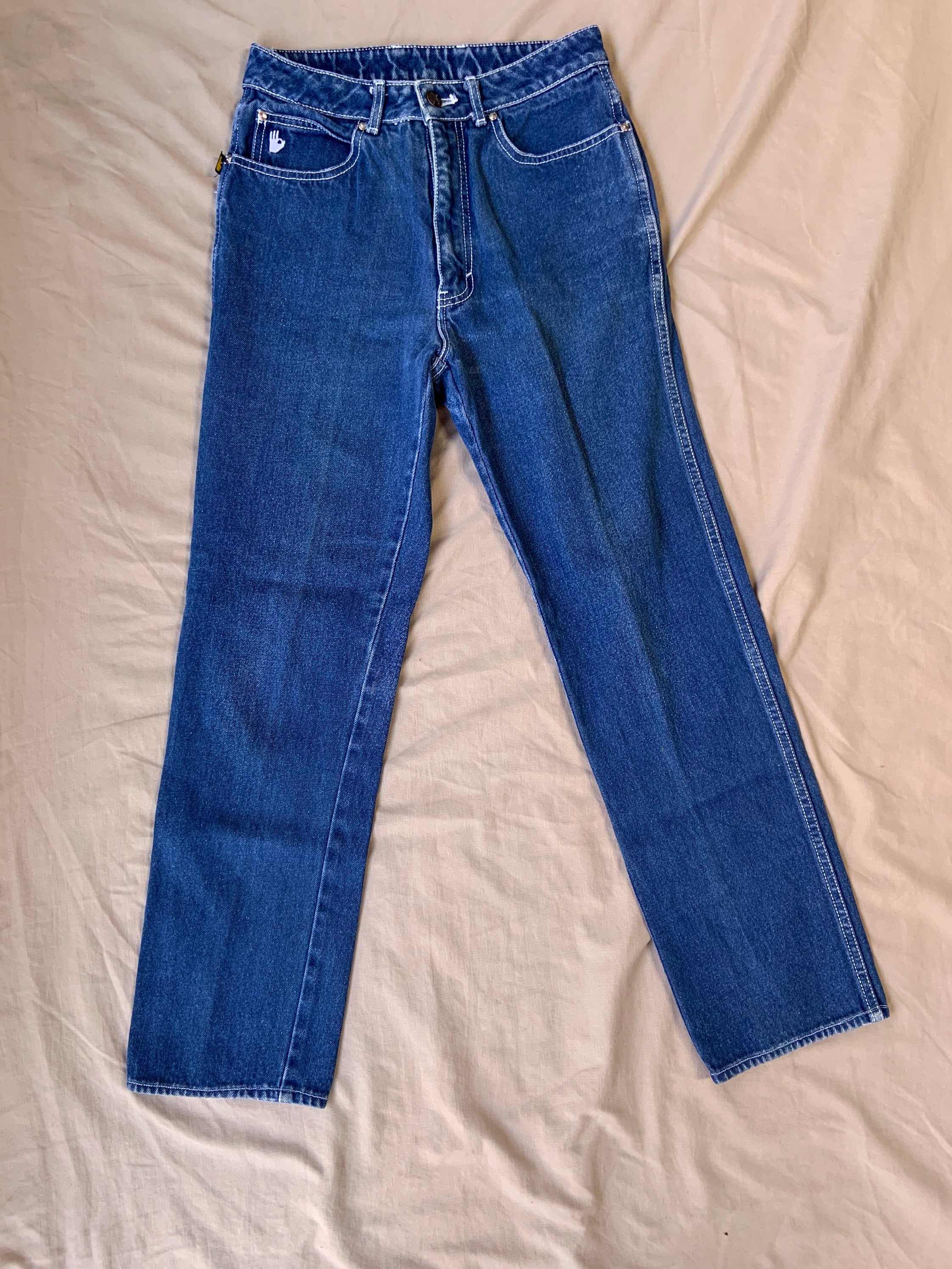 1980s Womens Sasson Jeans Waist 26 - Etsy