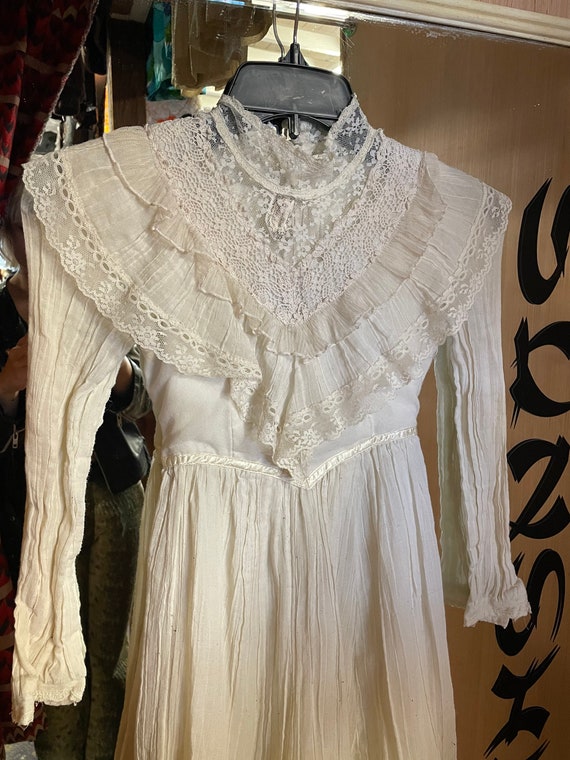 1970s Gunne Sax Childrens Dress - image 2