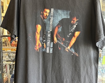 ブルース・スプリングスティーンとEストリートバンドツアーTシャツ