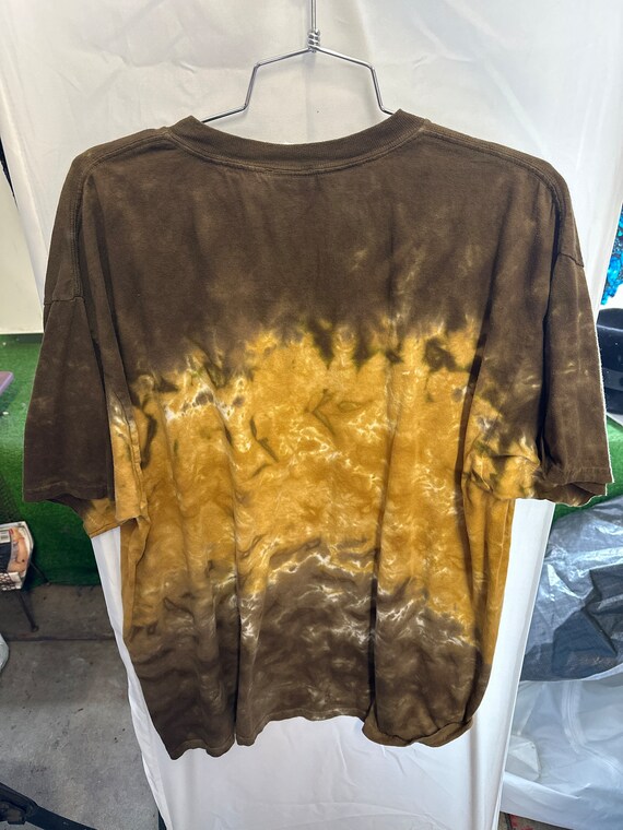 1990s Yellow Tie-Dye Grateful Dead T-Shirt - image 2