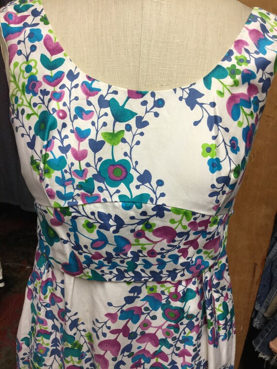 Whimsical Vines and flower dress - image 2