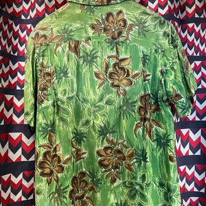 1960s Aloha Tiki Hawaiian Shirt image 5