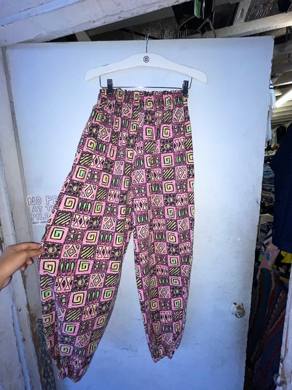 80s Jams Style Pants Etsy