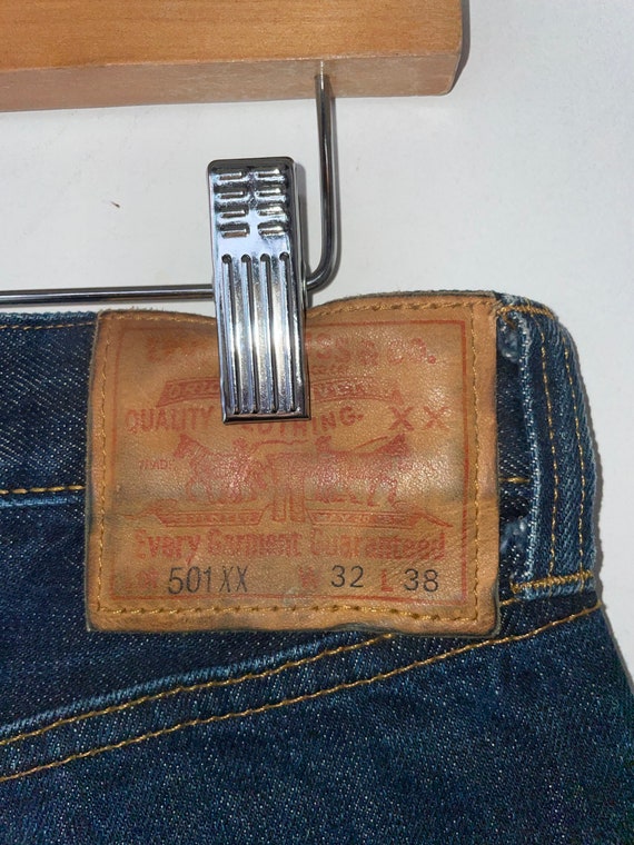 Mens 501XX Big E Levis Jeans - image 6