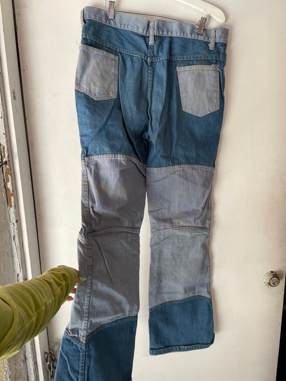 Mens 1970s Denim Jeans - image 2