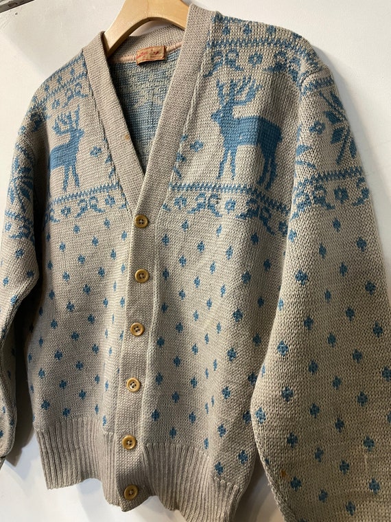 1940s Ski Sweater - image 3