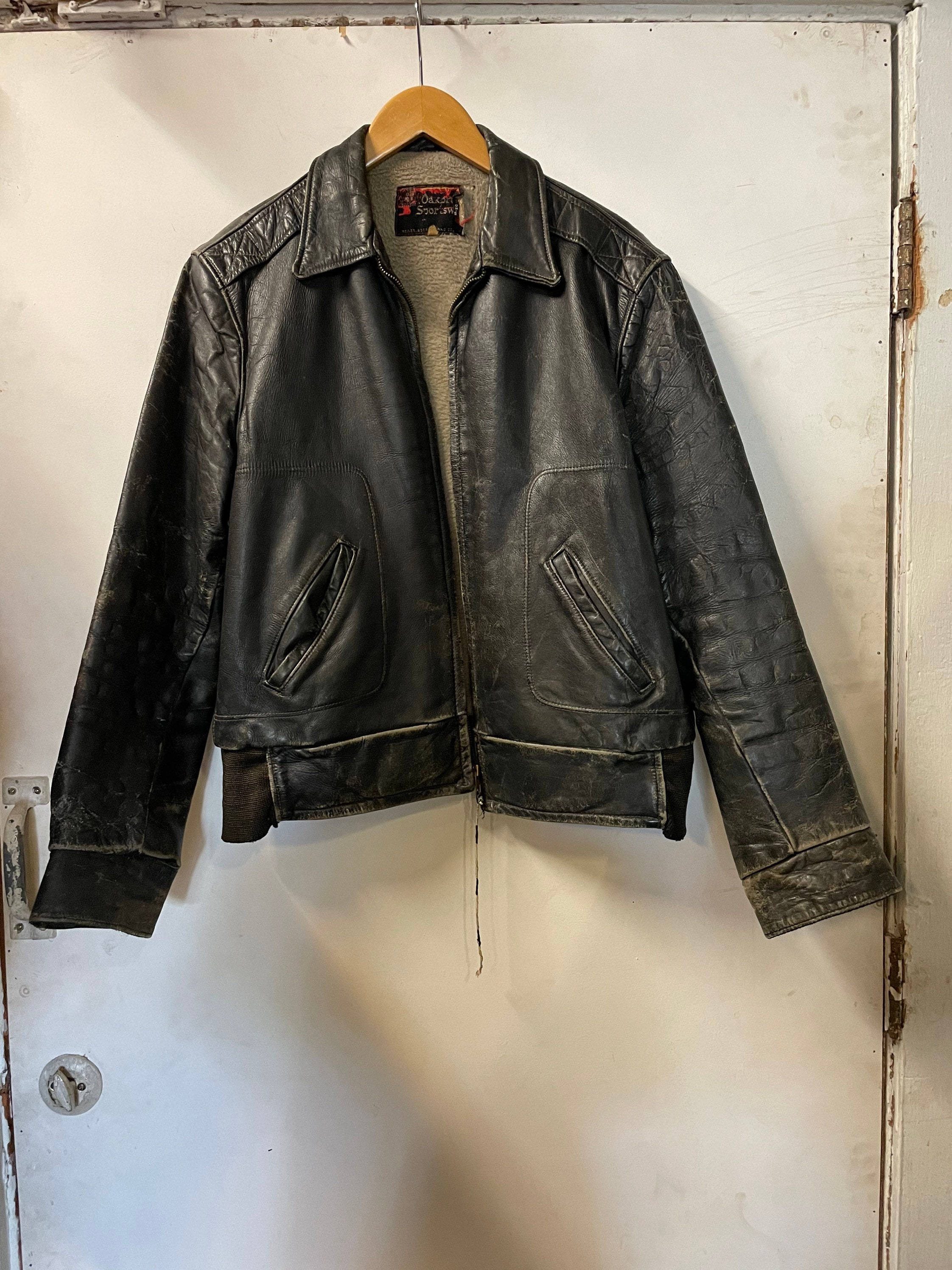 leather jacket lvc