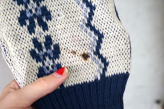 1960’s Ski Sweater 100% Wool - image 3