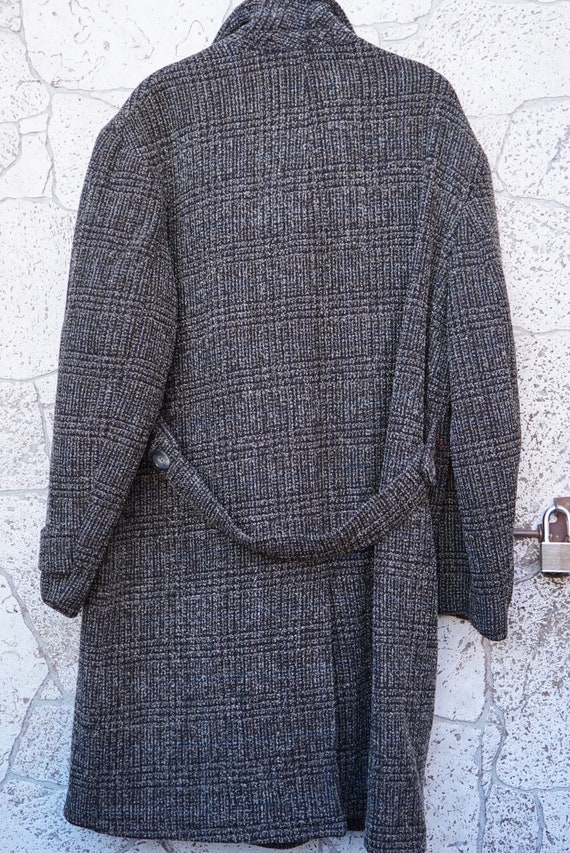 Salt & Pepper Men’s Wool Overcoat - image 2