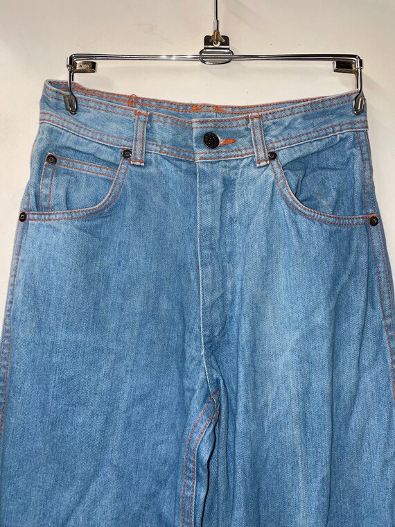 1970s Faded Glory Bell Bottom Jeans - image 3
