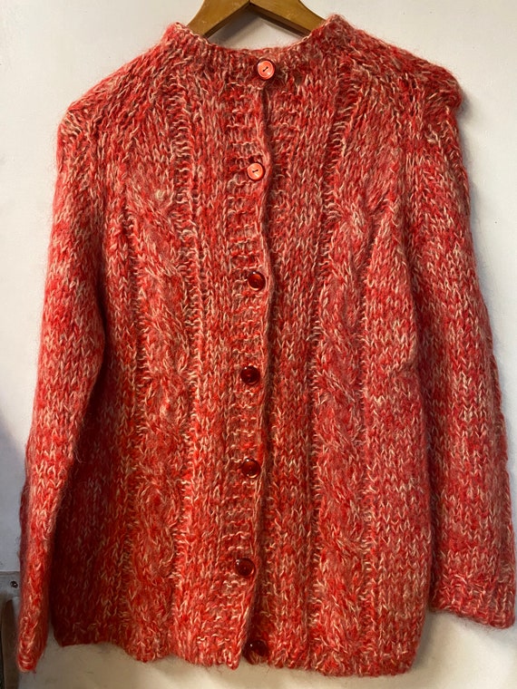 1960s Mohair Cardigan - image 1