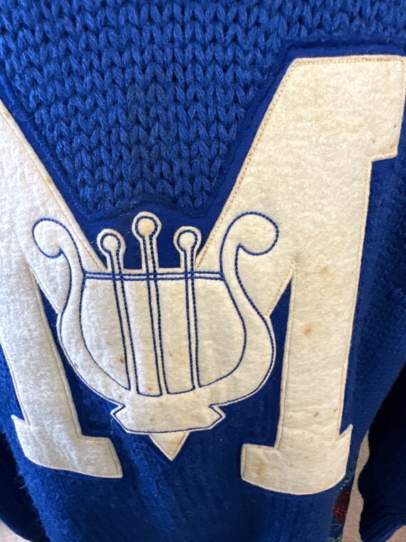 Retro Red CCCP Varsity Sweater main image 1