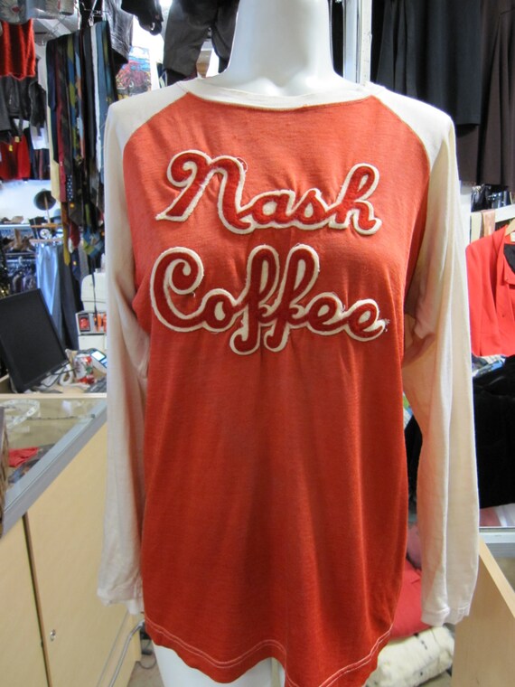 50s Shirt // Vintage Advertising // Athletic TShir