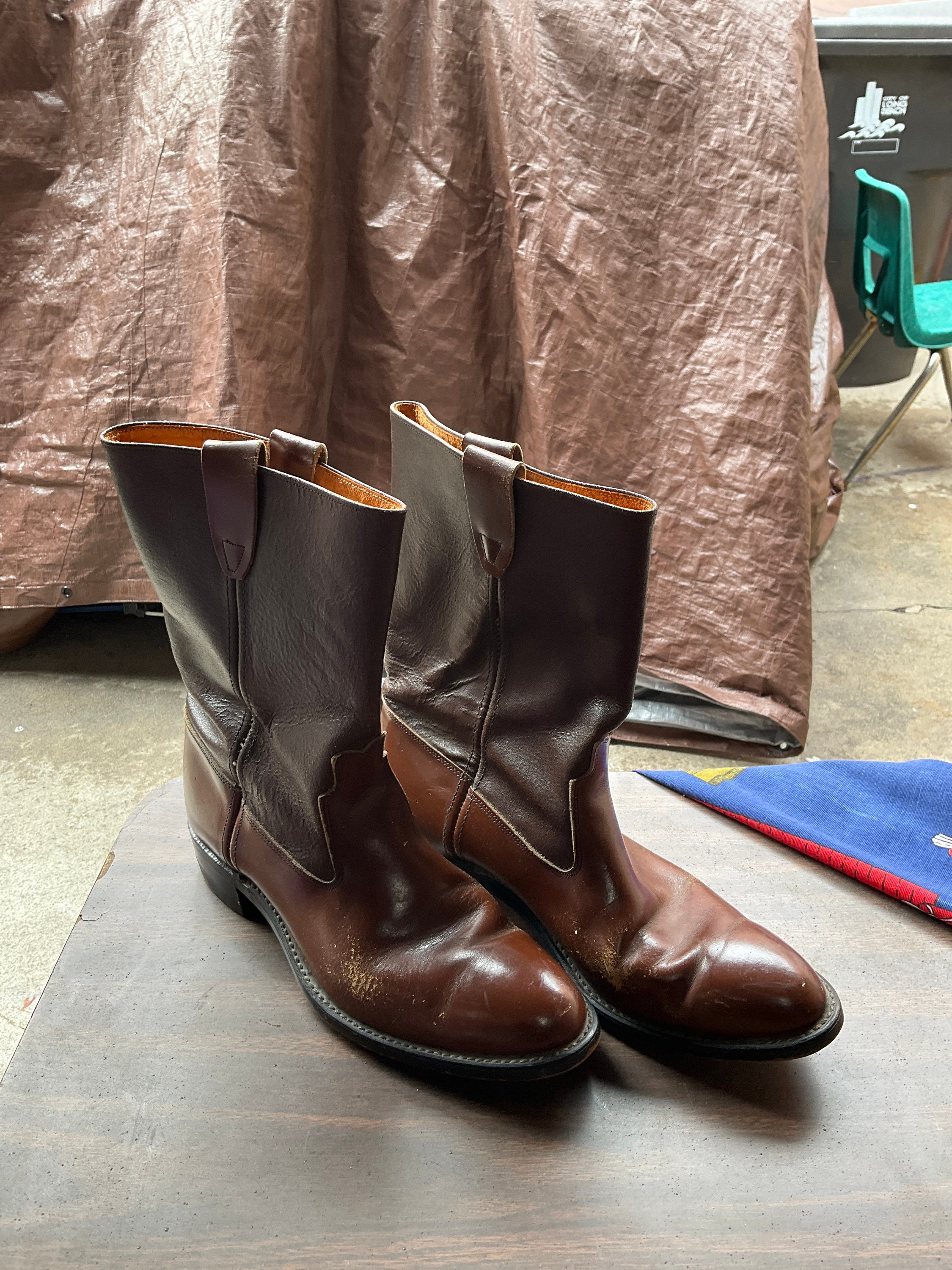 Bottes Western Vintage Laredo Année 2000 - Cuir - Pointure 44 / US 10.5