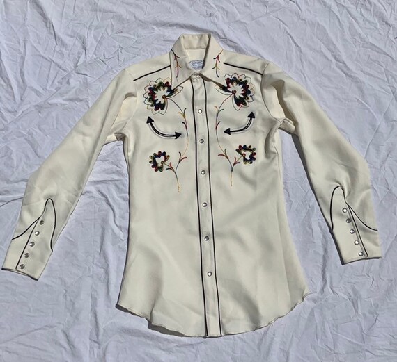 1970s H Bar C Western Shirt