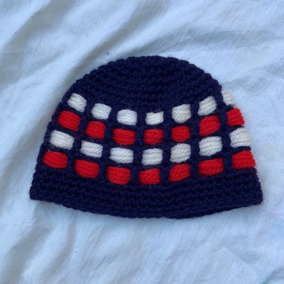 1970s Hand Knit Hat - image 2