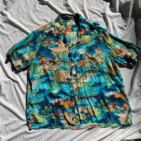1950s Pennys Hawaiian Shirt