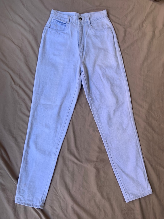 1980s Bill Blass High Waist Mom Jeans