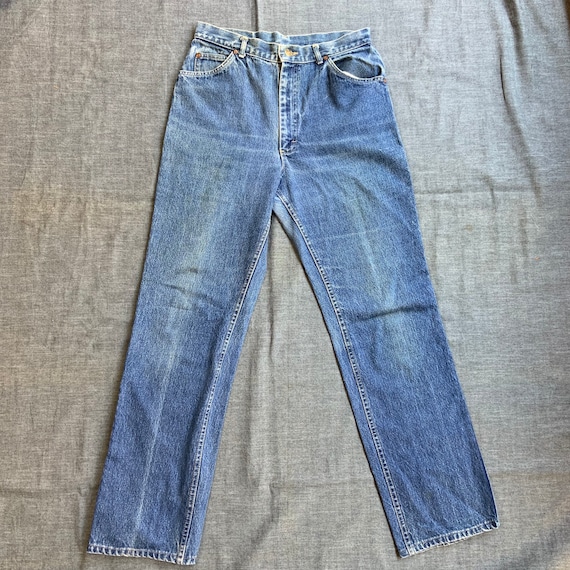 1980s Lee Rider Washed Jeans