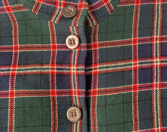 40s Pendleton 49er Jacket M L, Vintage Classic 1940s Red Gray