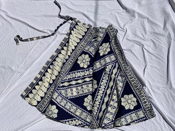 1970s Waltah Clarke's Wrap Skirt