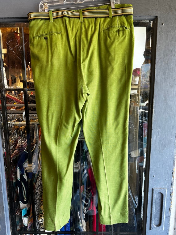 1960s Arnold Palmer Golf Pants With Belt - image 4