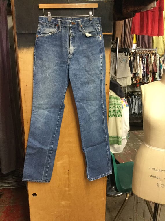 Wranglers blue jeans - image 1