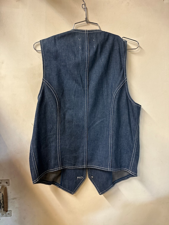 1970s Denim Vest by Lee - image 2