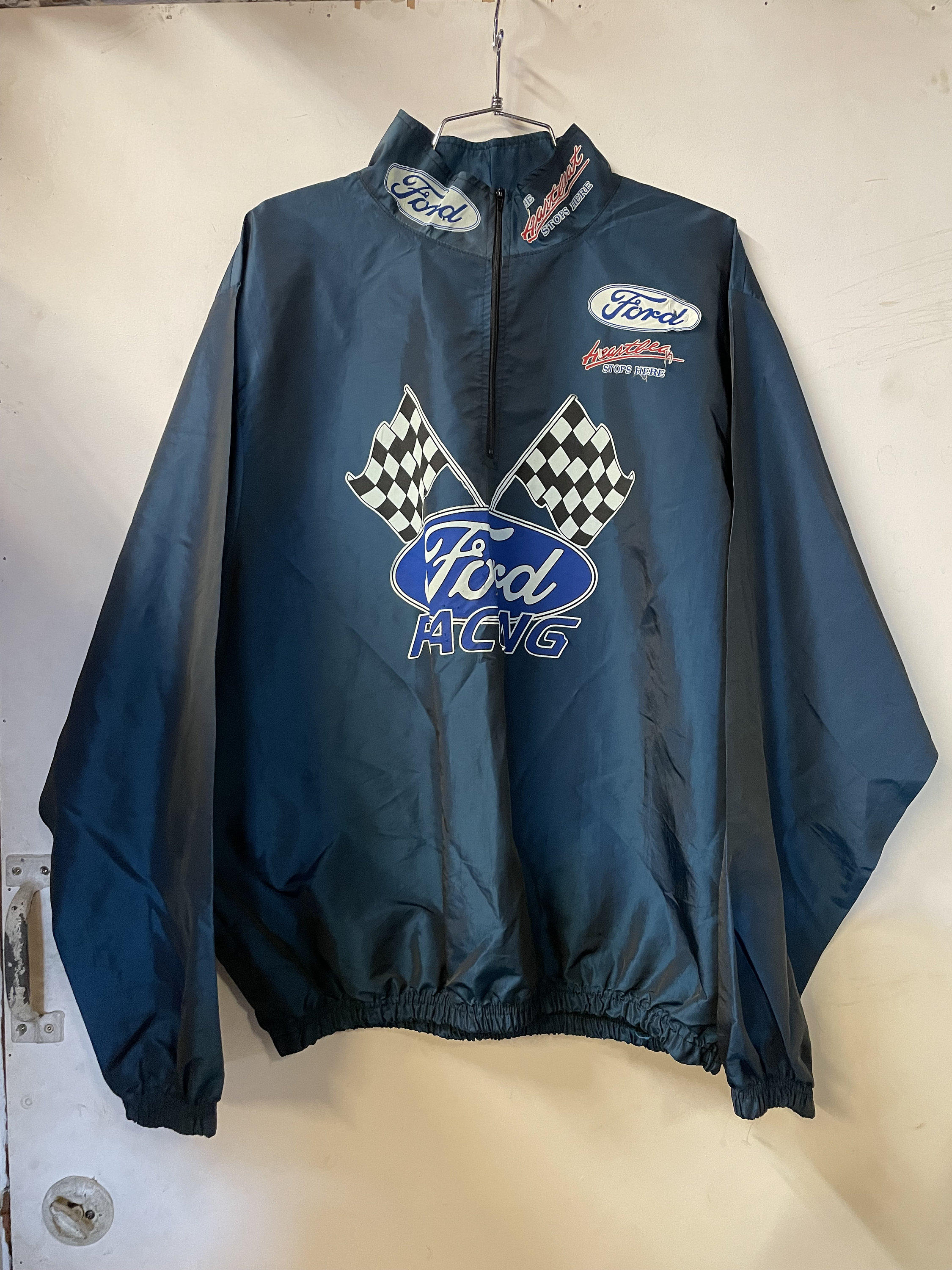 1980s Ford Racing Windbreaker Jacket - Etsy 1980s Ford Racing Windbreaker Jacket - Etsy