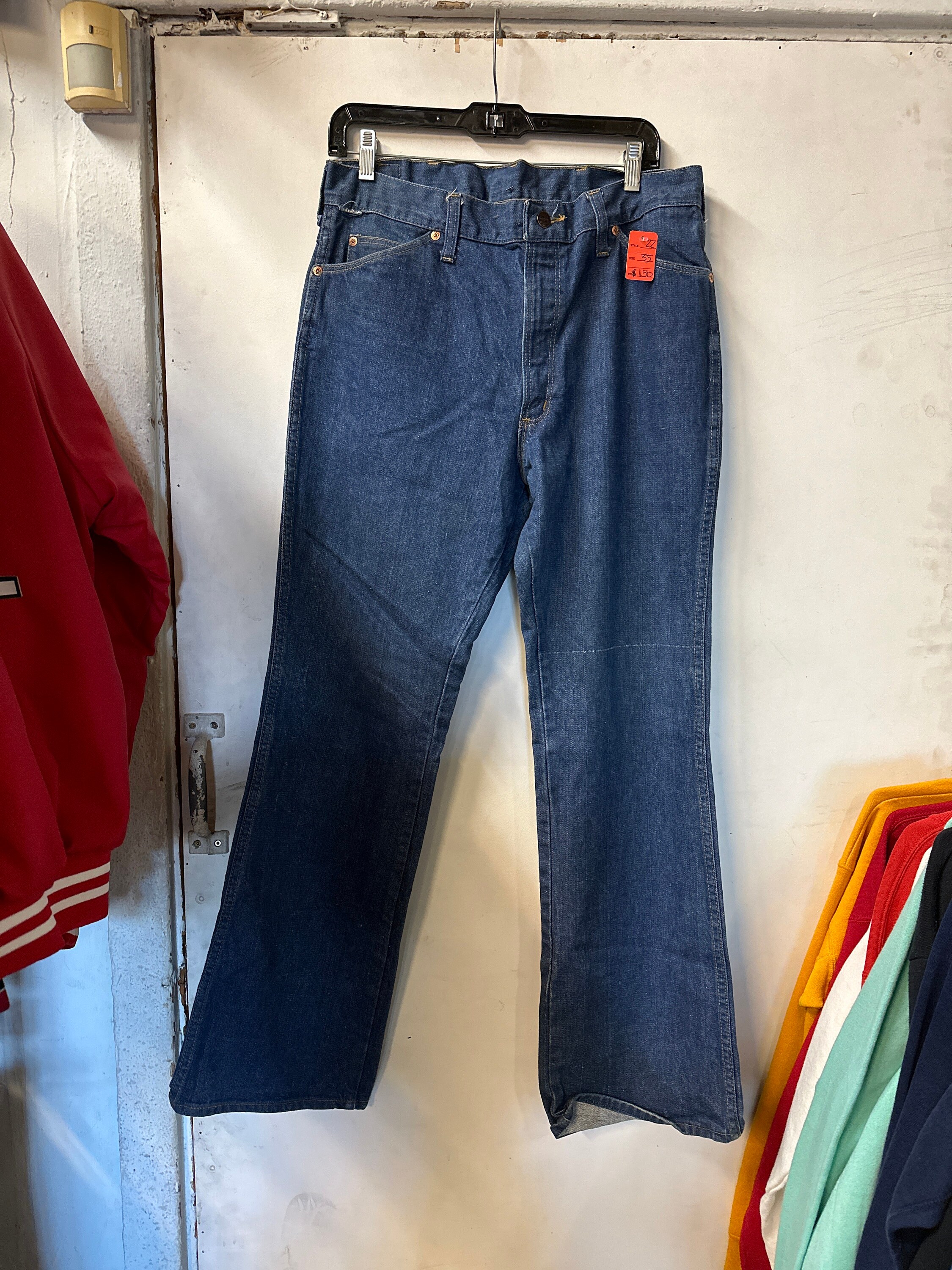 Pantalones de mezclilla Sears Roebucks para hombre de la d cada de