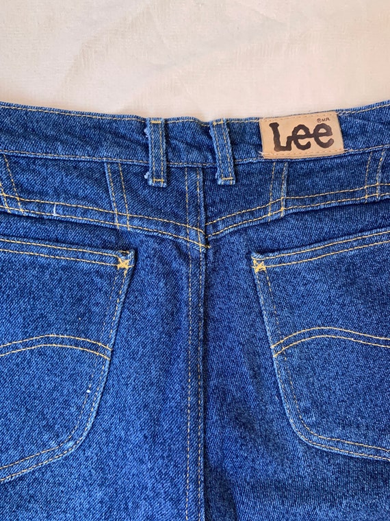1980s Woman’s Lee’s High Waist Rider Jeans - image 5