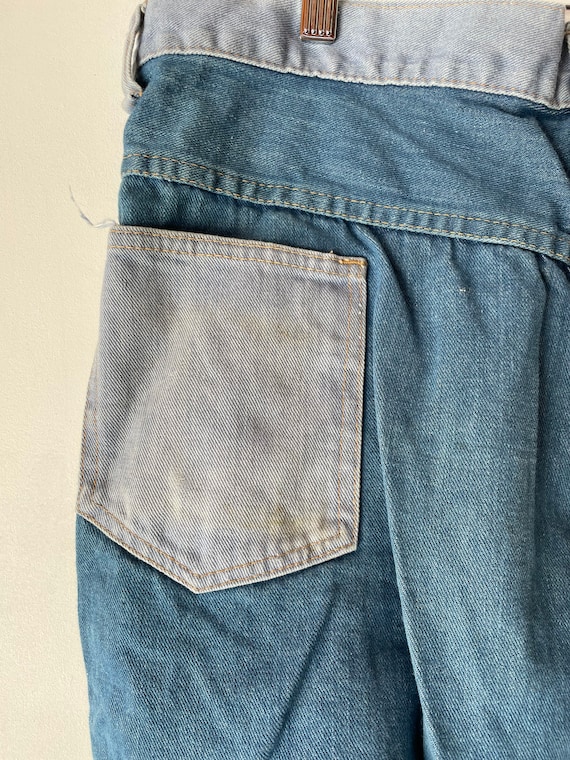 Mens 1970s Denim Jeans - image 4