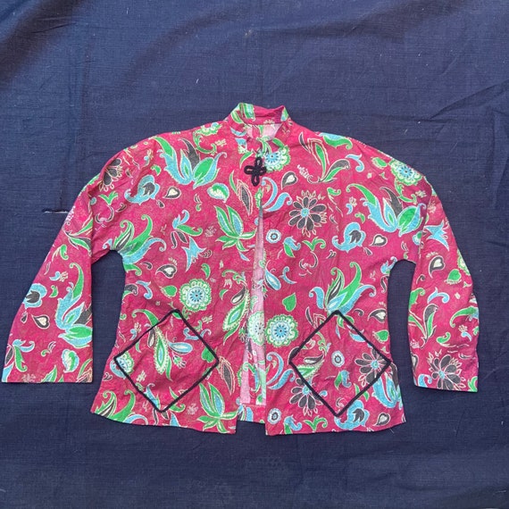 1950s Novelty Print Smock