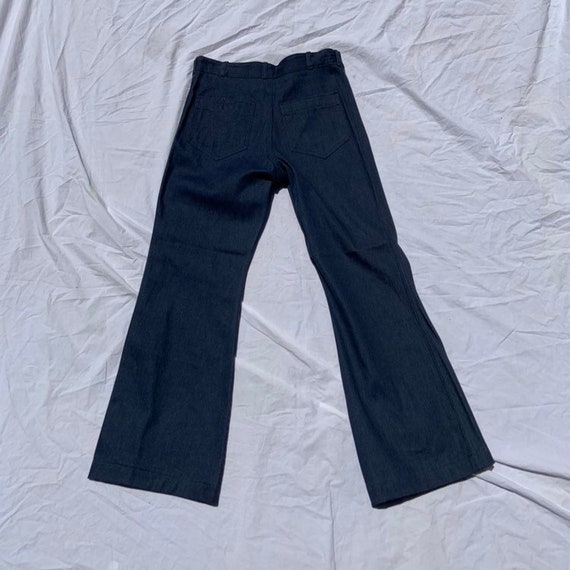 1970s (Unused!) Dungaree Deadstock Bell Bottoms - image 3