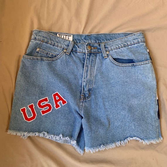 1990s USA Jean Shorts