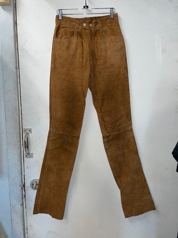 1970s Tan Suede Pants - Gem