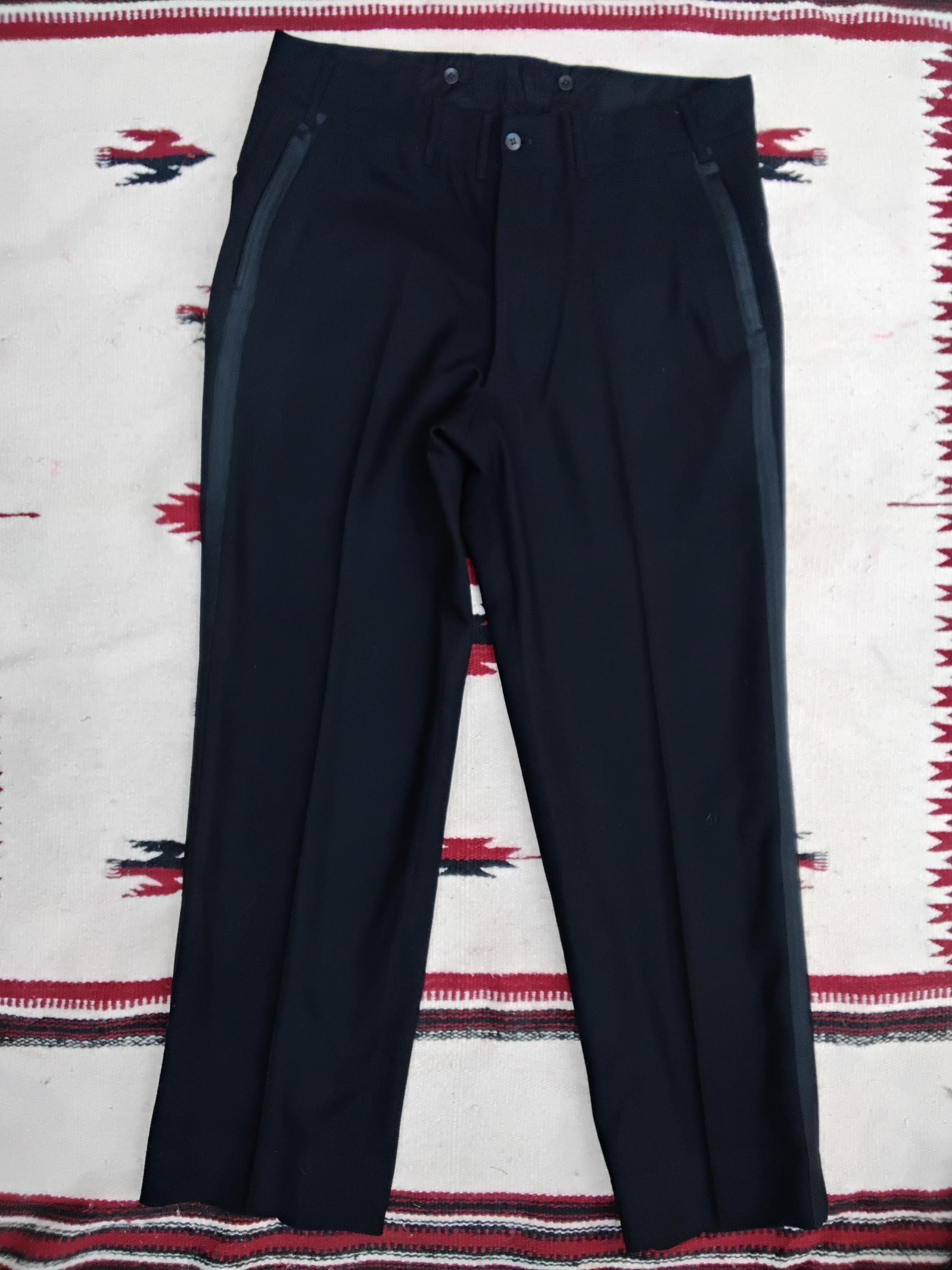Black 1940s Trousers - Etsy