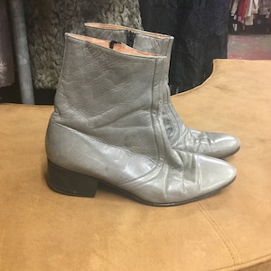 Gray Ankle Boots San Remo