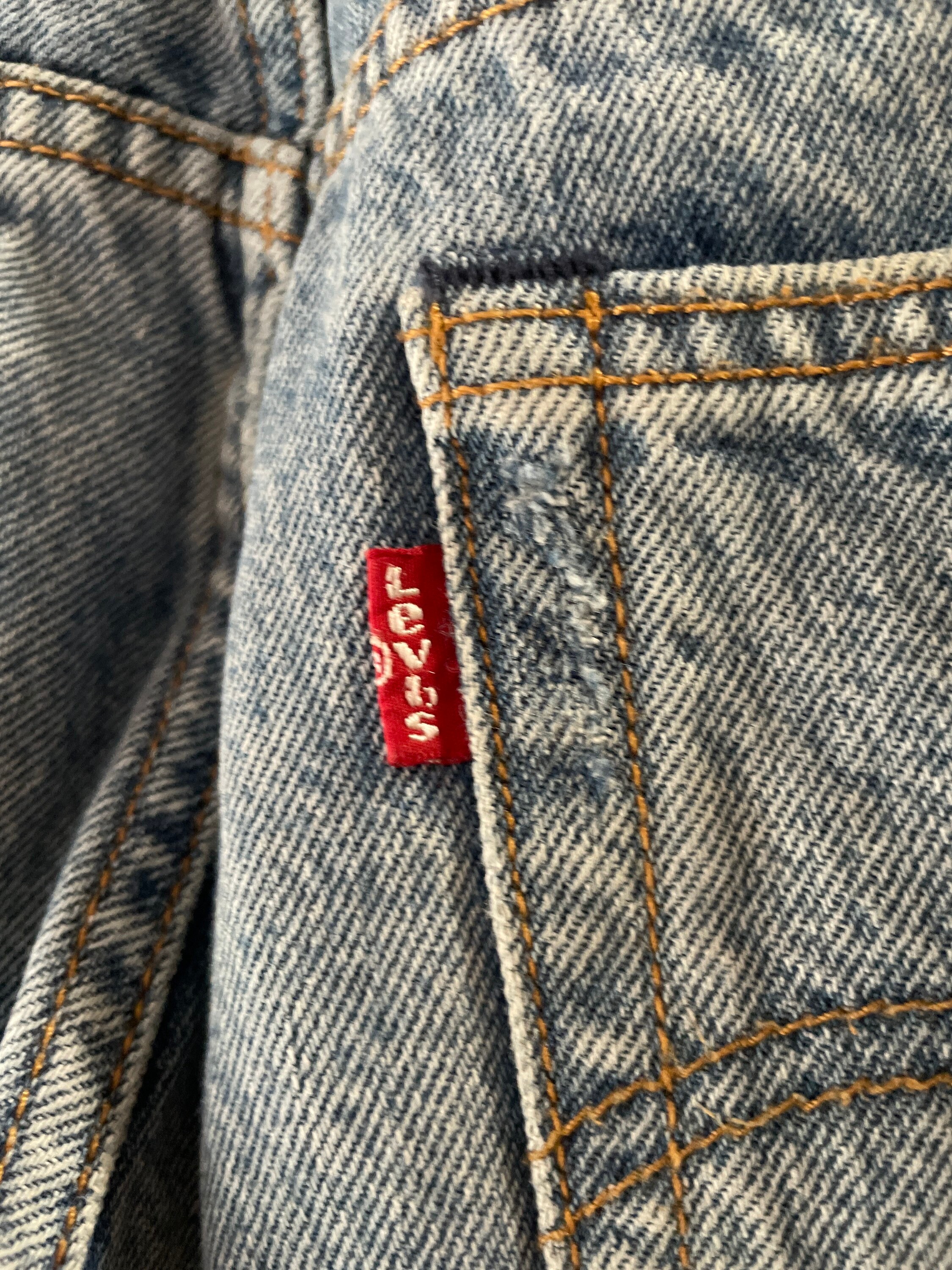 Mens White Oak Cone Denim Levis Jeans - Etsy