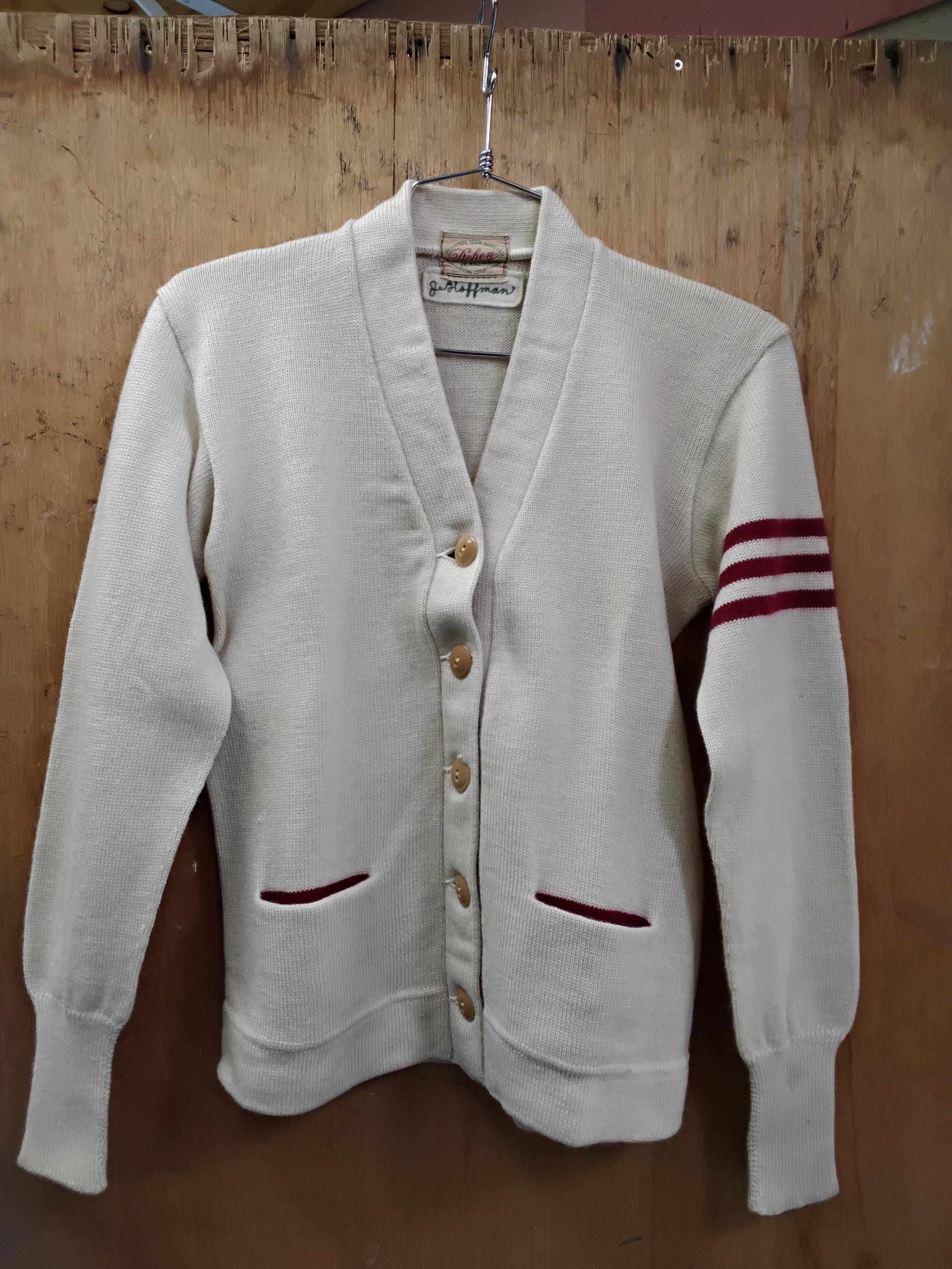1940s/50s Dehen Classmate Varsity Style Cardigan Sweater - Etsy Israel